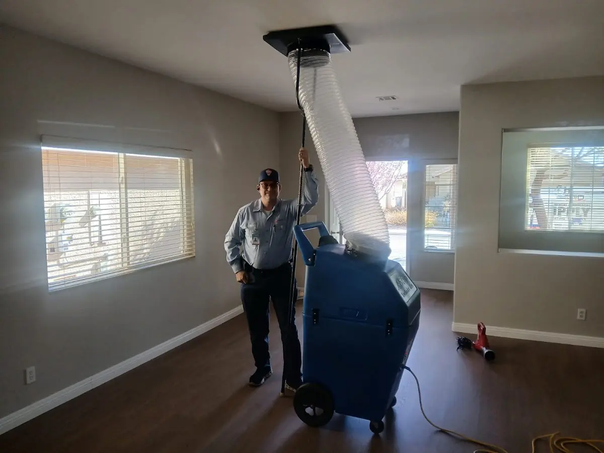 Professional Dryer Vent Cleaning work inside a West Bend home